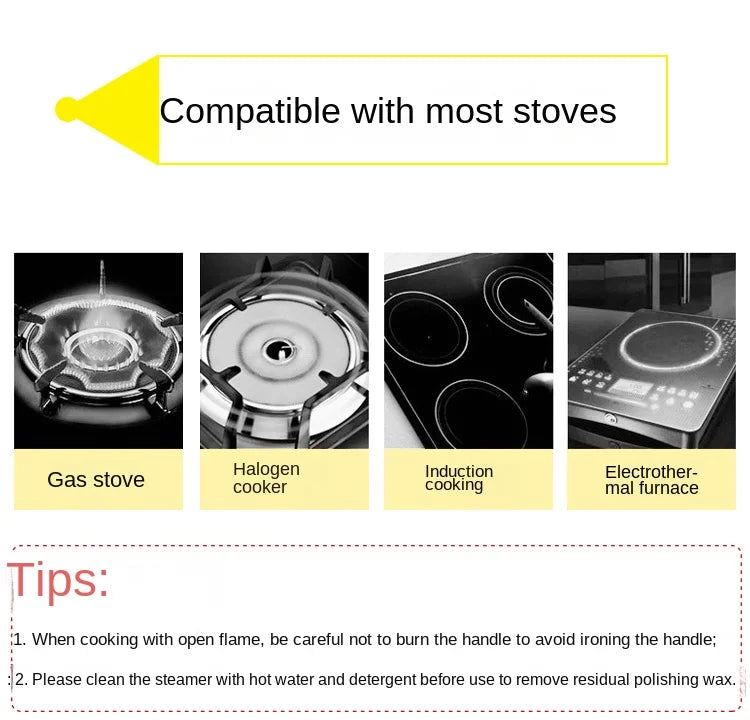 Premium Induction Cookware Set, High-Grade Inox Casseroles, Frypan, Saucepan, Kitchen Utensils & Tools, Efficient Cookware