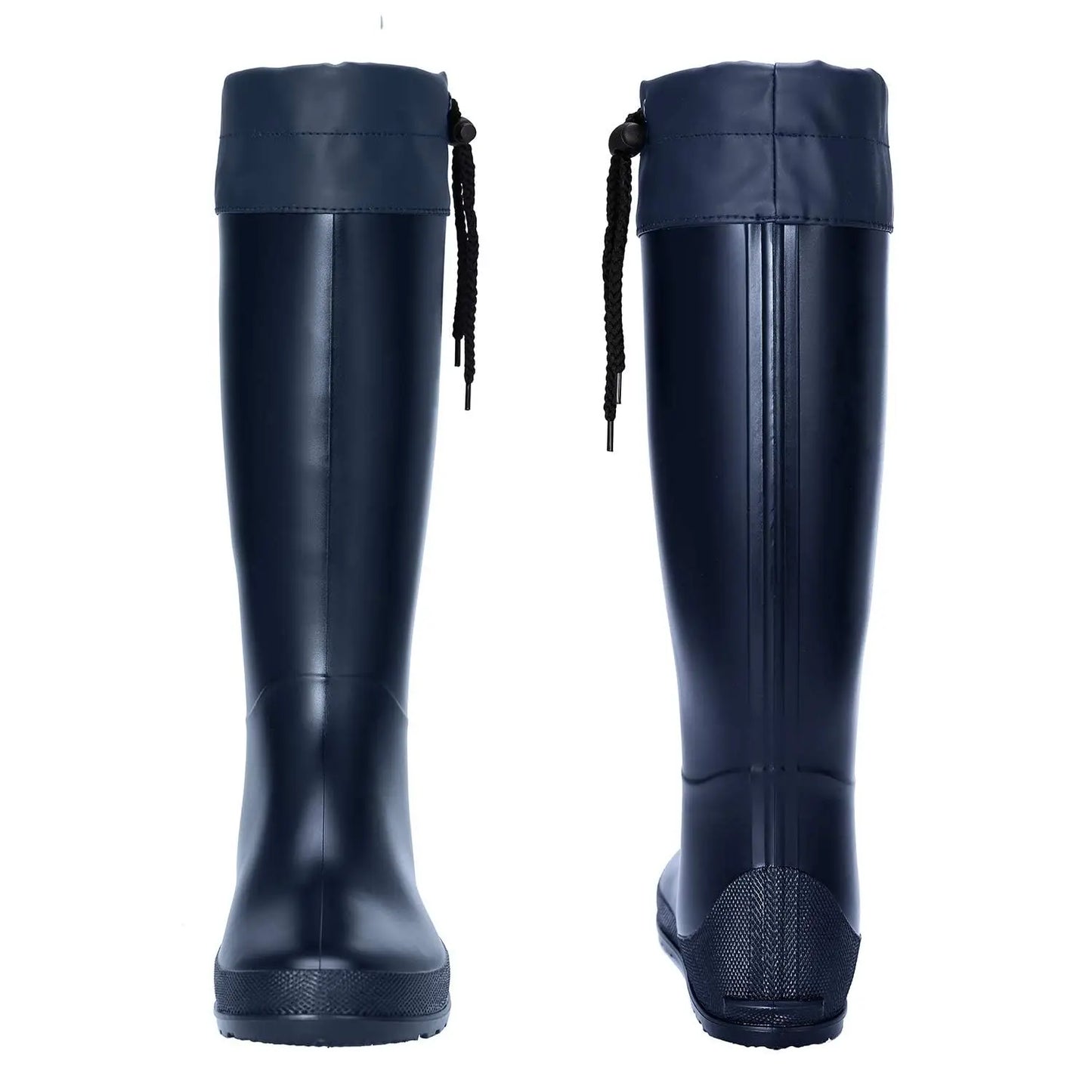 Crestar Women Packable Tall Rain Boots Lady Waterproof Rubber Garden Boots Outdoor Mud Boots New Ultra Lightweight Flat Wellies