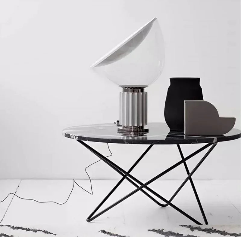 Modern Classic LED Table Light Italian Design Glass Desk Reading Lamps Bedroom Living Room Home Decor Lighting Fixtures