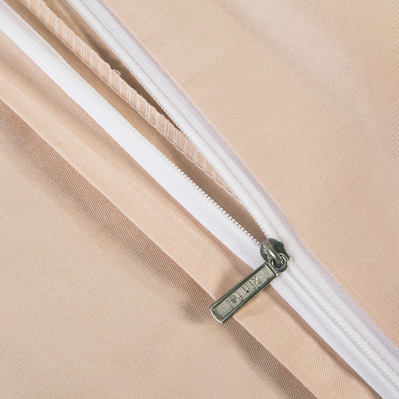 Sliver Gold Luxury Silk Satin Jacquard duvet cover bedding set queen king size Embroidery bed set bed sheet/Fitted sheet set