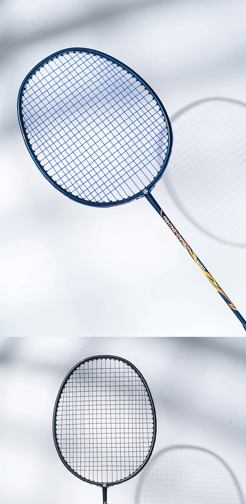 ALP LT 2Pcs/lot 100% Carbon Fiber Elastic 4U 30Lbs Racket Offensive and Defensive Professional Badminton Racket With Bag