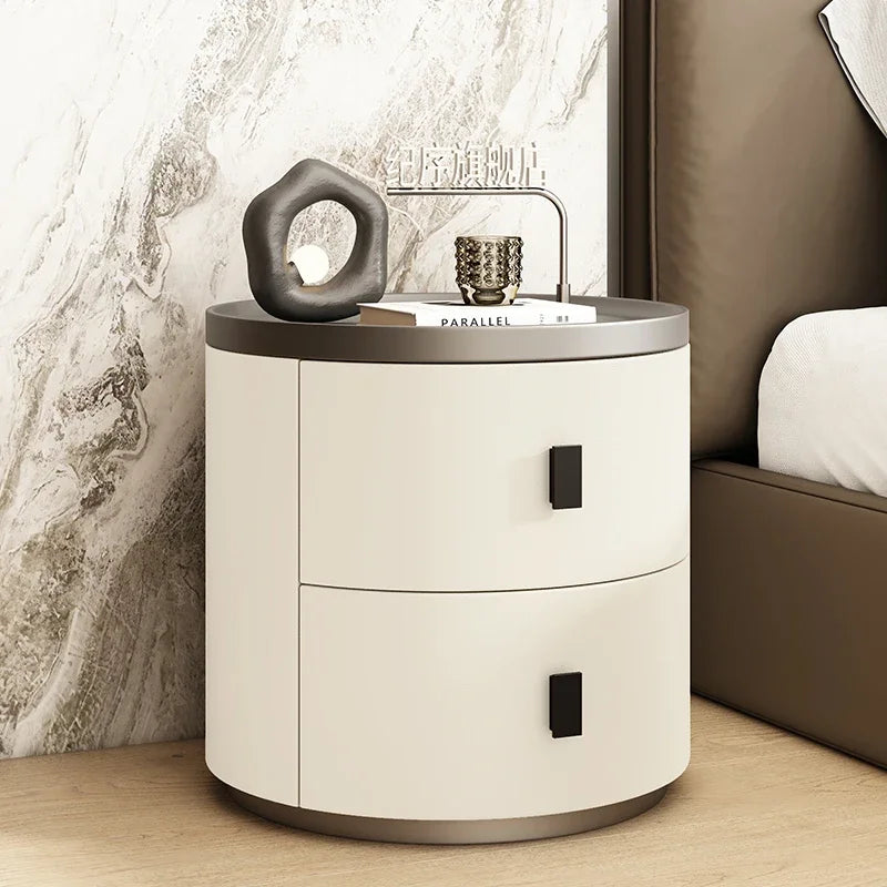 Nordic Solid Wood Bedside Table,Nightstand,Storage Cabinet,Comfortable with Drawer,Bedroom Bedside Tables,Living Room Furniture