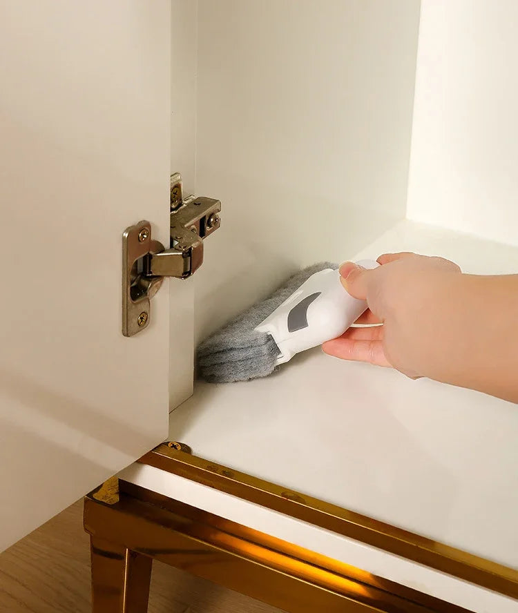 Household cleaning brush groove cleaning tool window track cleaner window groove brush scouring Door track pad gap cleaner