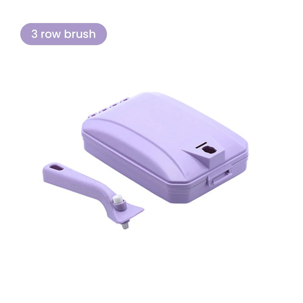 Electrostatic Carpet Floor Sweeper Brush Handheld Sofa Cleaning Roller for Bed Fluff with Trash Collector Household Cleaner