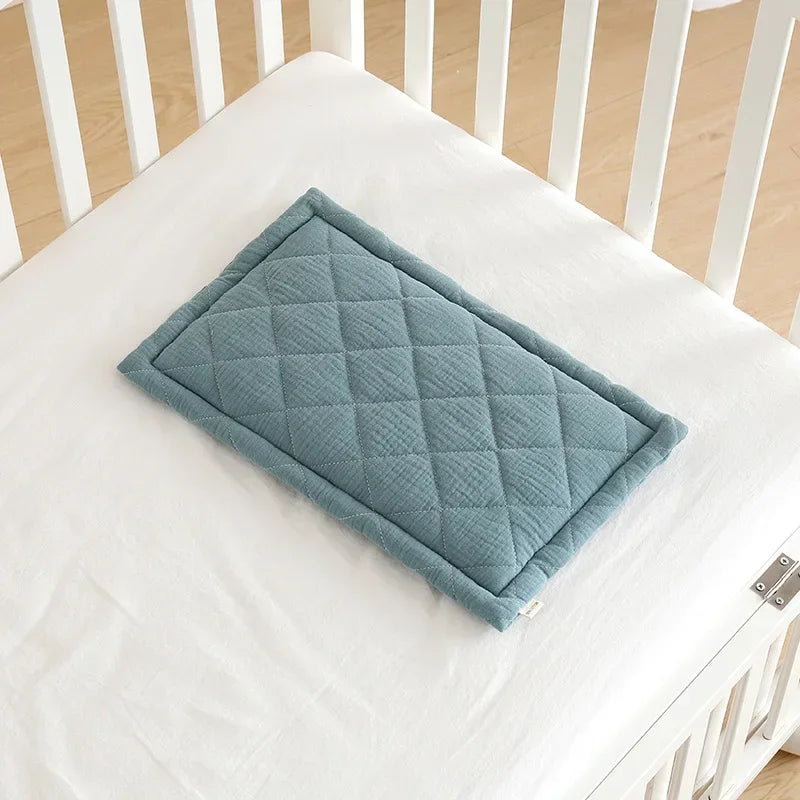 Personalized Name Custom Muslin Swaddle Blanket with Pillow Newborn Baby Wrap Infant Quilt Bedding Comforter Infant Baby Stuff
