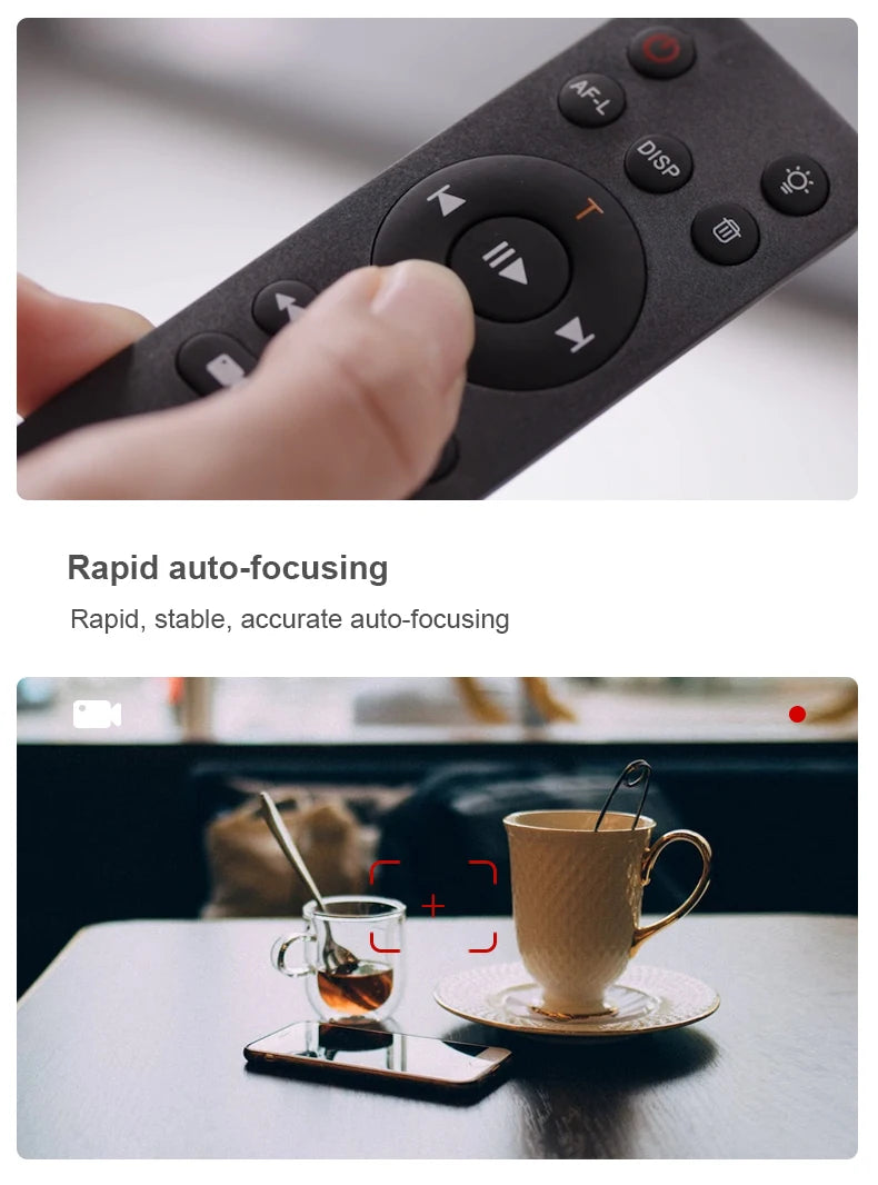 Live Streaming Camera 4K Digital Camcorder Ordro AC5PLUS 12X Optical Zoom for YouTube Vlog Church Wedding Videos Home Use