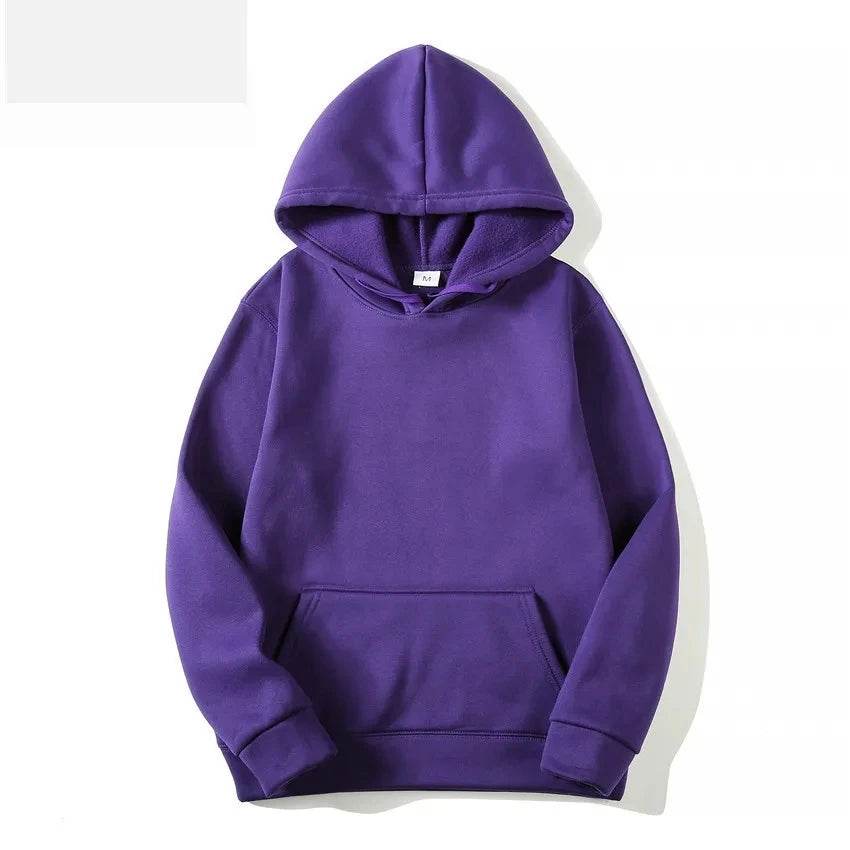 Hoodies for men and women 2025 autumn new item heavyweight American high street men's top plus size hooded pullover - AIAZ