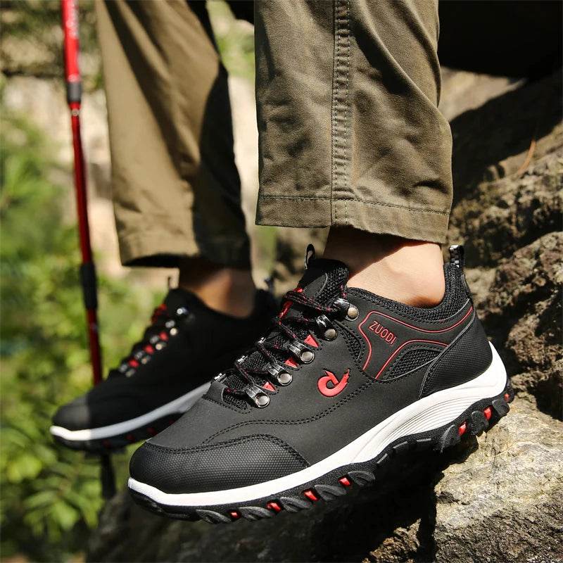 Men Shoes Leather Casual Shoes For Men Sneakers Spring Autumn Winter Shoes For Male Tennis Lightweight Walking Shoes - AIAZ