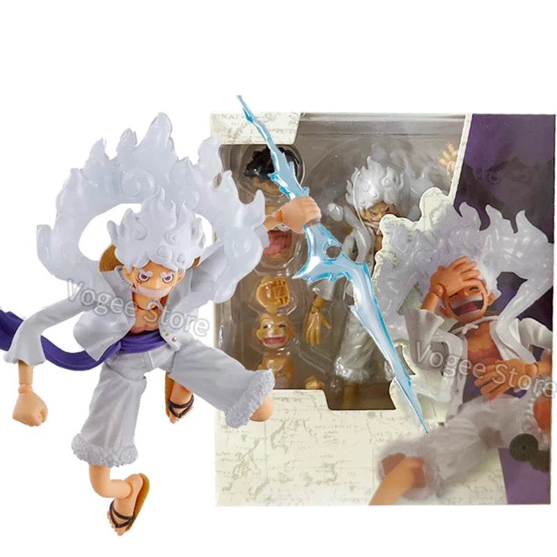 One Piece Monkey D Luffy Figure Gear 5 Sun God Nika Luffy Action Figurine PVC Model Collection Decoration Birthday Toys Gifts - AIAZ