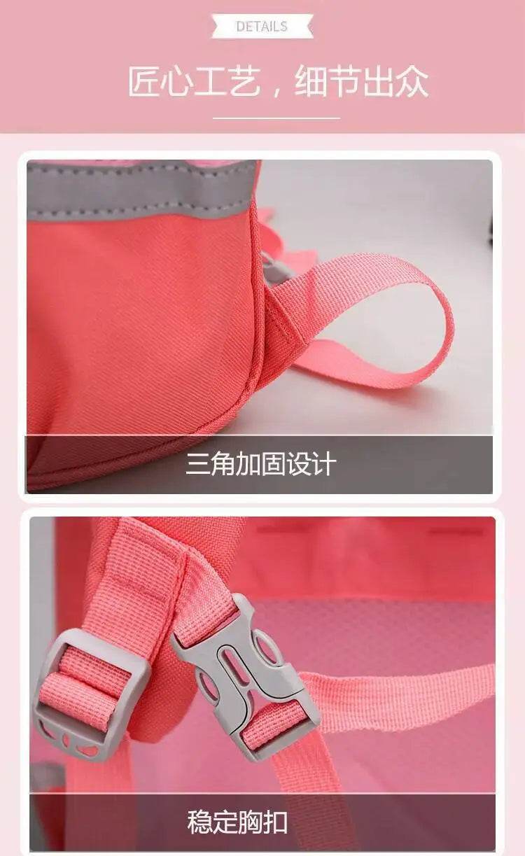 Children School Bags Girls Boys Backpacks Kindergarten Schoolbag Cartoon Animal Toddler Kids Backpack For 2-8 Years - AIAZ