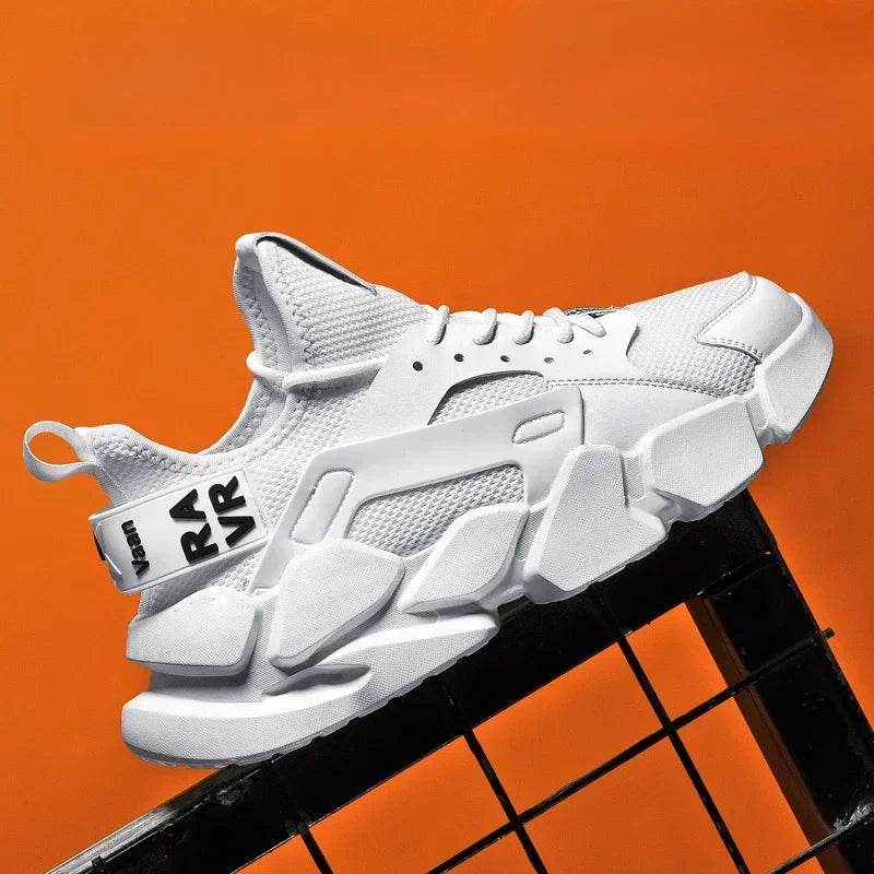 Sneakers for Men Autumn Breathable Casual Shoes Outdoor Lightweight Platform Fashion Elastic Socks Low Top Vulcanized Shoes 2024 - AIAZ