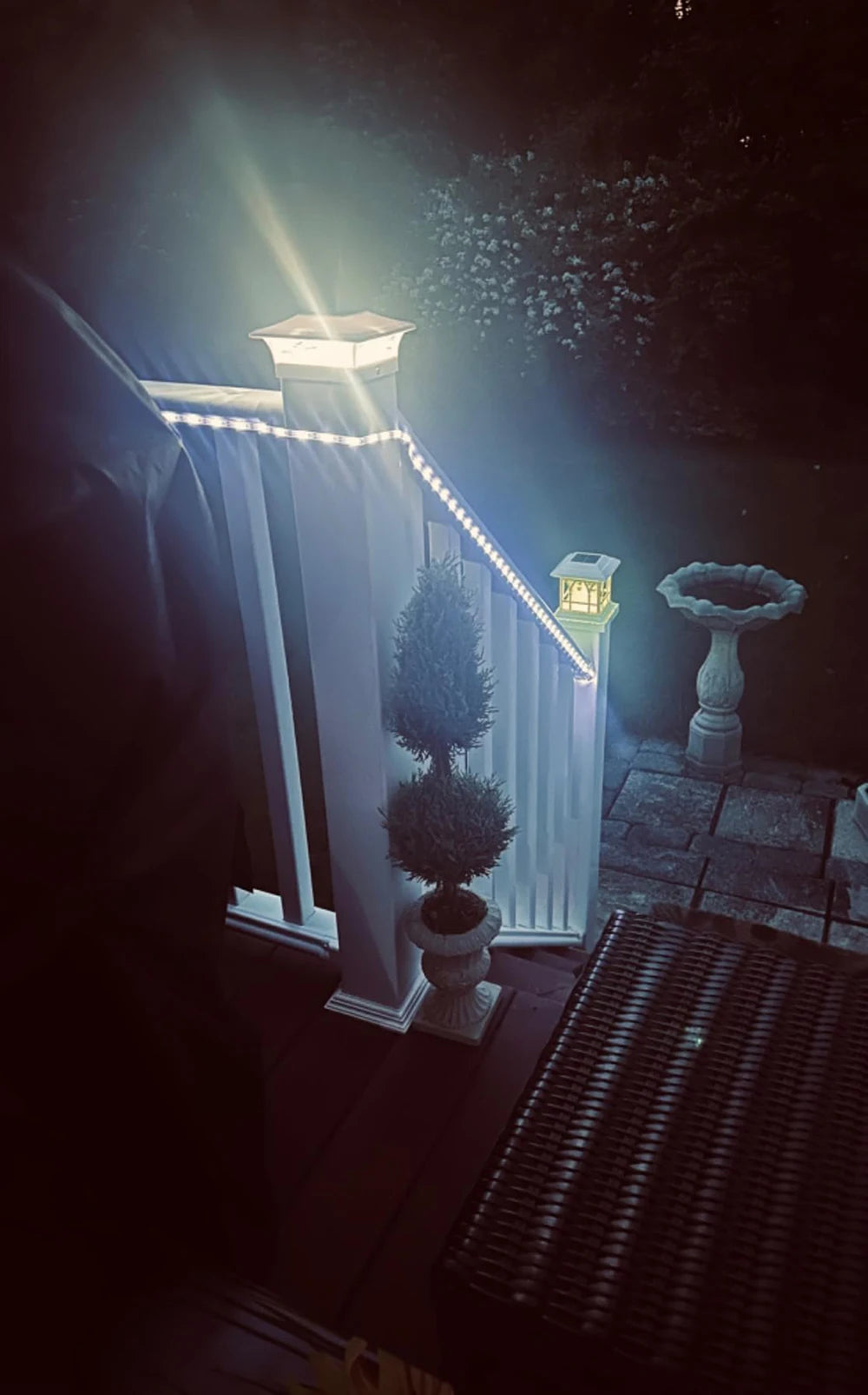 Outdoor Solar LED Strip Light Strip With IP65 Waterproof 5M Light Strip Suitable for Outdoor Courtyard Decoration LED Lights