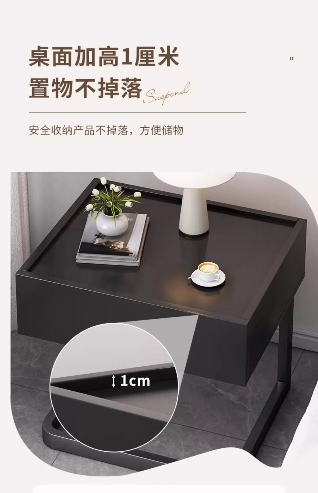 Simple Modern Night Table Storage Creative Nordic Aesthetic Luxury Nightstand Trendy Drawer Home Bedroom Furniture