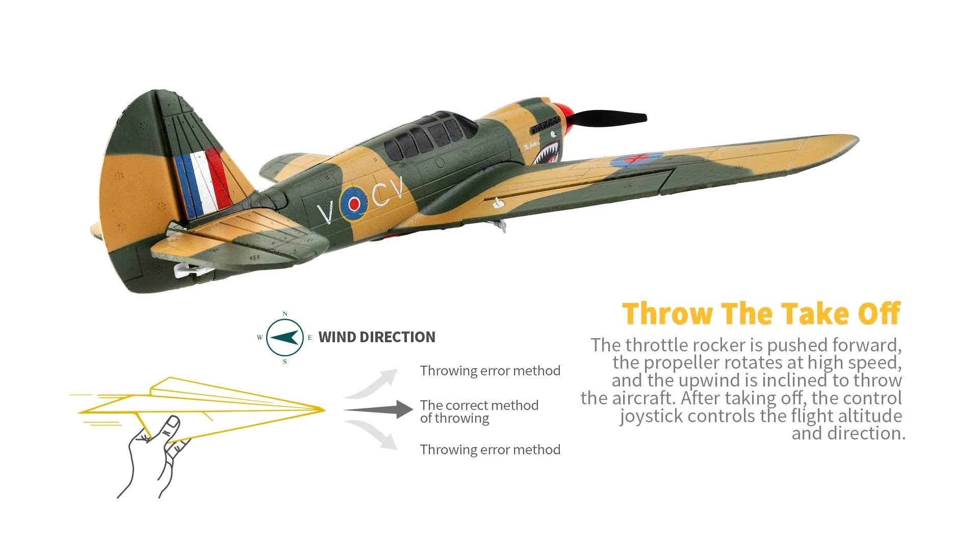 Qidi560 Moore M7 Off-road RC Plane 4CH Brushless Remote Control Airplane Fixed Wing Aircraft Model EPP Foam Toys for Children - AIAZ