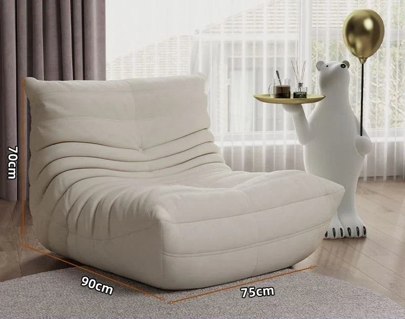 Lazy sofa, leisure bedroom, balcony lounge chair, tatami lounge chair, single sofa chair, living room