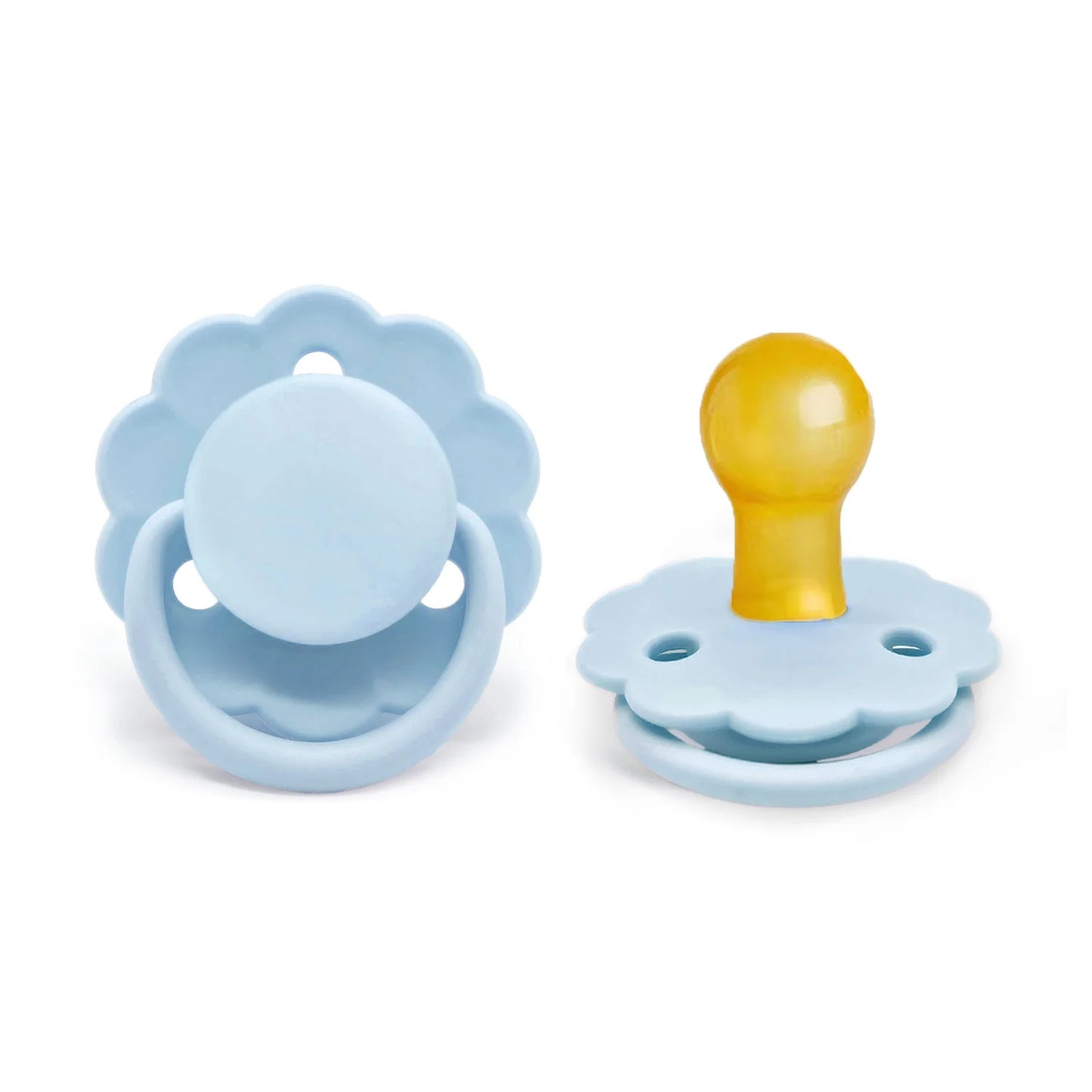 0-36 months macaron color baby silicone pacifier + pacifier chain, food grade material children's chewing fun