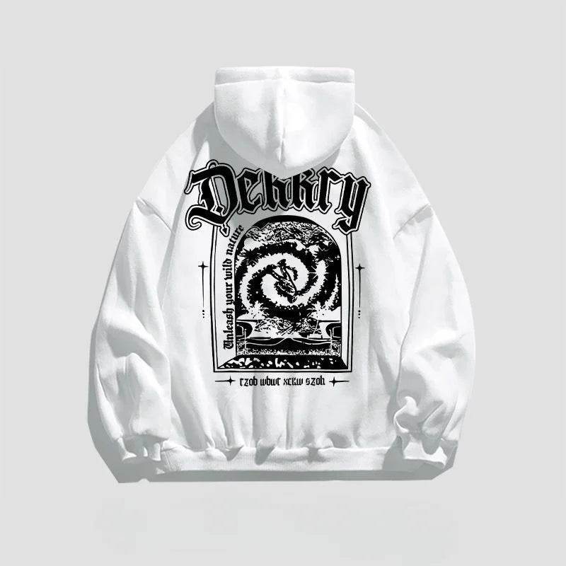 Male Hoodie Harajuku Fashion Loose Autumn New In Men's Hooded Sweatshirt Funny Cheap Streetwear High Quality Pastel Color Cotton - AIAZ