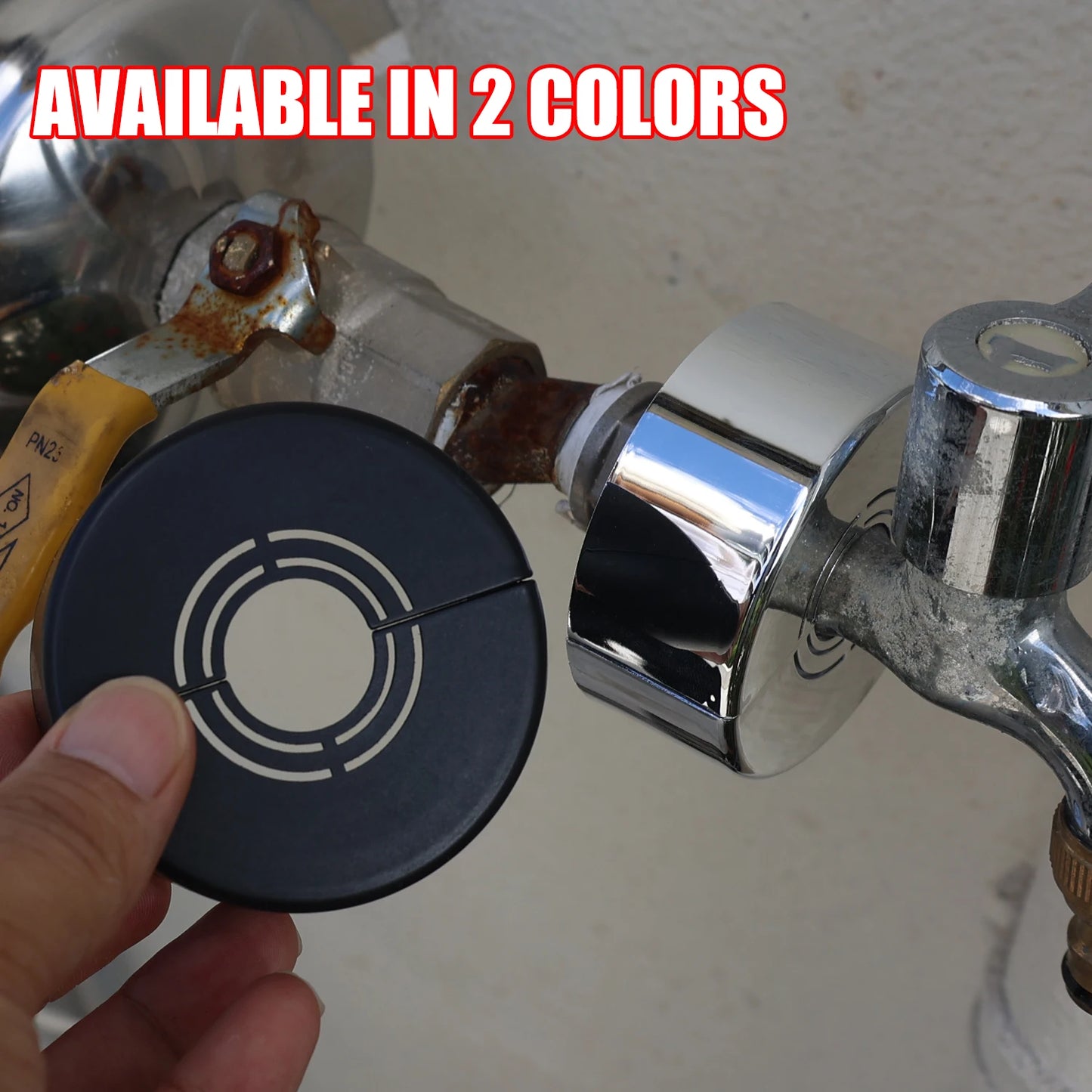 Faucet Decorative Cover Plastic Water Pipe Connector Wall Covers Heighten Valve Panel Shower Kitchen Bathroom Tap Accessories