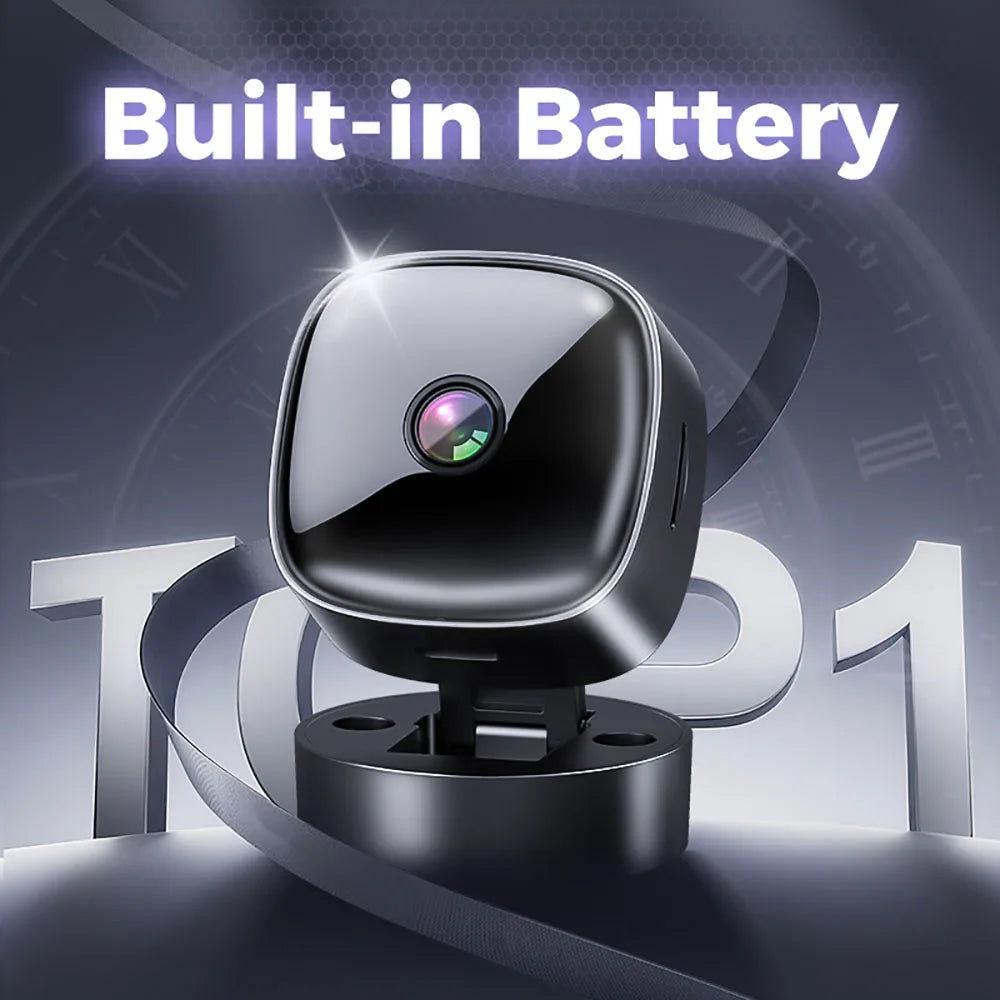 HD 1080P Mini WiFi Camera infrared Night Vision Camera 360° Rotatable Home Security Protection Wireless WiFi Surveillance Camera