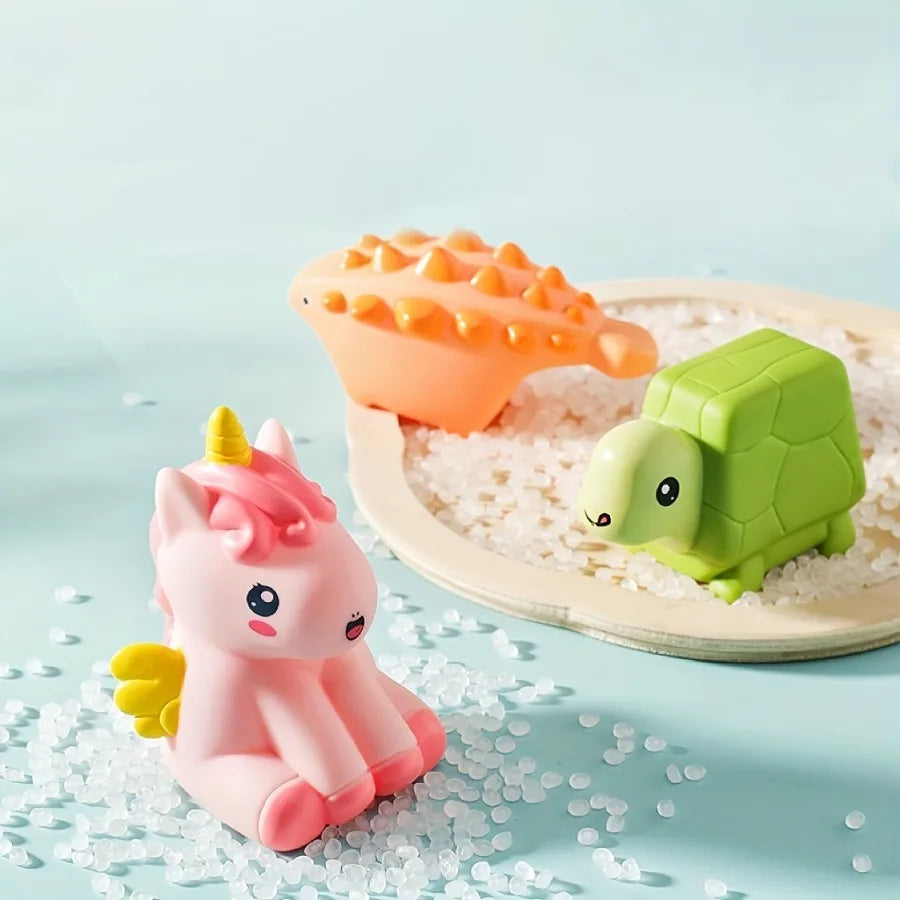 Toddlers Squirt Toy Dinosaur Kids Bath Toys Baby Play Water Squirt Toys Squeeze Children Boys and Girls Swim Pool Water Toys
