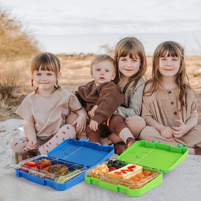 AOHEA Bento Lunch Box for Kids: BPA Free Kids Bento Box Toddler Lunch Box for Daycare or School - AIAZ