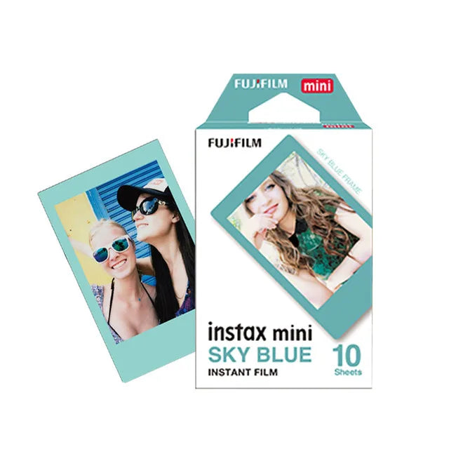 10 -50 Sheets Fujifilm Instax Mini 12 11 8 9 Film Stained Stars Fuji Instant Photo Paper For 70 7s 50s 90 25 Share SP-1 Camera