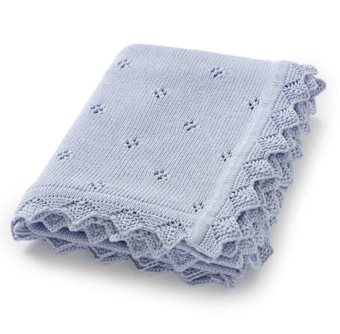 Knitted Baby Blanket Newborn Swaddle Wrap Blankets For Boys Girls 100% Cotton Soft Infant Receiving Blanket Crib Quilt Stuff