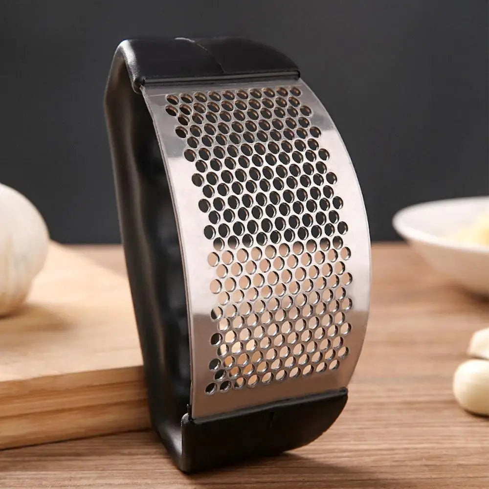 Stainless Steel Garlic Press Crusher Manual Minced Garlic Chopped Garlic Cutting Mince Tools Fruit Vegetable Tool Kitchen Gadget