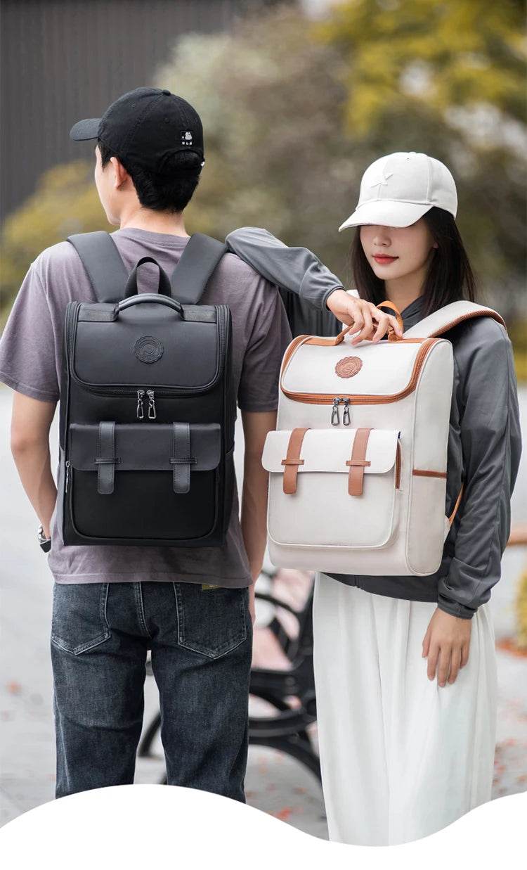 Backpack for boys, fashion trends for junior high school students, school bags for female college students, high school casual l - AIAZ