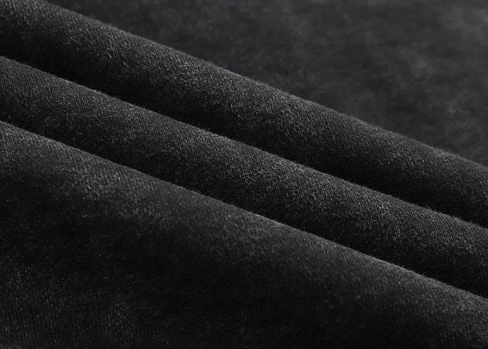 Gothic Vintage Washed Hoodies Teeth Funny Printed Sweatshirts Harajuku Retro Long Sleeve Pullover Men Women Y2k Oversized Hoodie - AIAZ