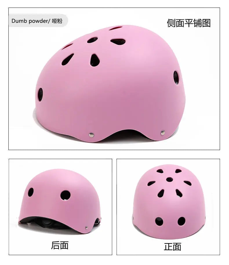 Electric Scooter Round Bike Helmet Cycling Skateboard Ski Child Sports Safety Bicycle Helmet Four Seasons Bike Accessories
