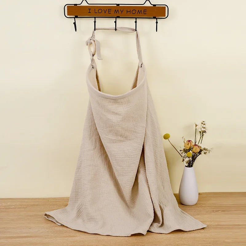 Mother Outing Breastfeeding Cover Double-layer Cotton Baby Feeding Nursing Covers Privacy Breastfeeding Apron Stroller Blanket