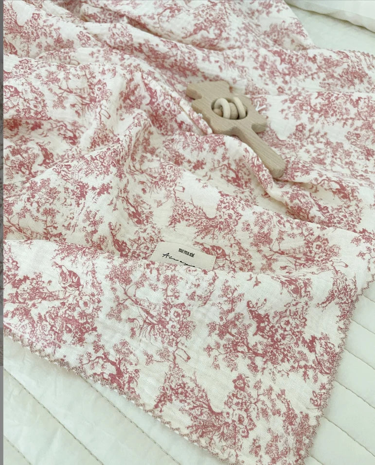 Muslin Swaddle Blankets Newborn Summer Baby Blanket Cotton Infant Swaddle Wrap Receiving Blanket For Crib Stroller Sleeping Item