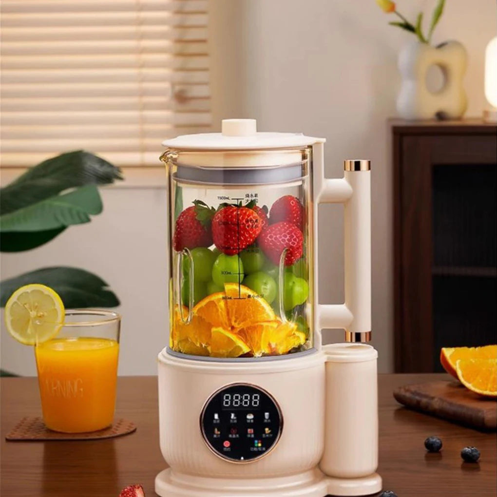 1500ml Baby Soy Milk Machine Electric Juicer Blender Soybean Milk Maker Wall Breaking Machine Rice Paste Maker Breakfast Machin