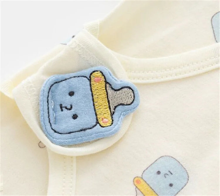 Cotton Newborn Baby Girl Boy Romper Print Infant Jumpsuit Casual New born Clothes For Girls Boys Spring Autumn Clothing New 0-6M