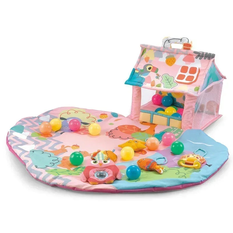 3-in-1 Baby Activity Gym Baby Play Mat Educational Toys Puzzle Crawling Blanket Infant Game Pad Rug Gift Baby Toys 0-12 Months