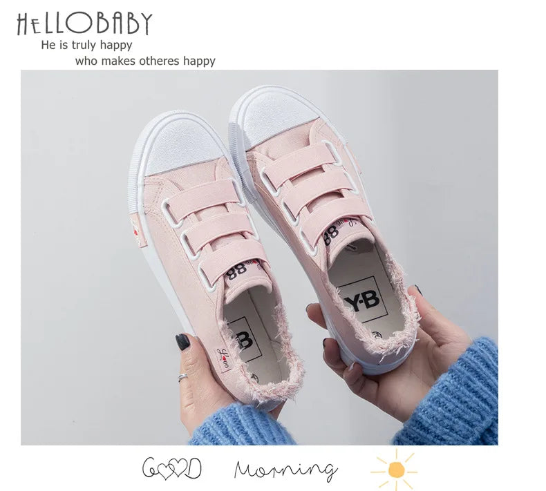 Casual Autumn New Women Sneakers Breathable Canvas Women's Vulcanized Shoes Fashion Spring Footwear 2023