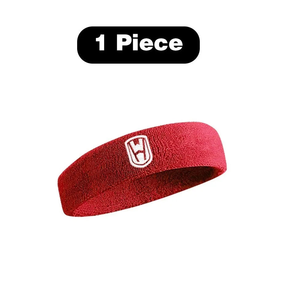 WOSWEIR-Cotton Athletic Headband Elastic Sweatbands Women Men Basketball Sports Gym Fitness Sweat Band Volleyball Tennis