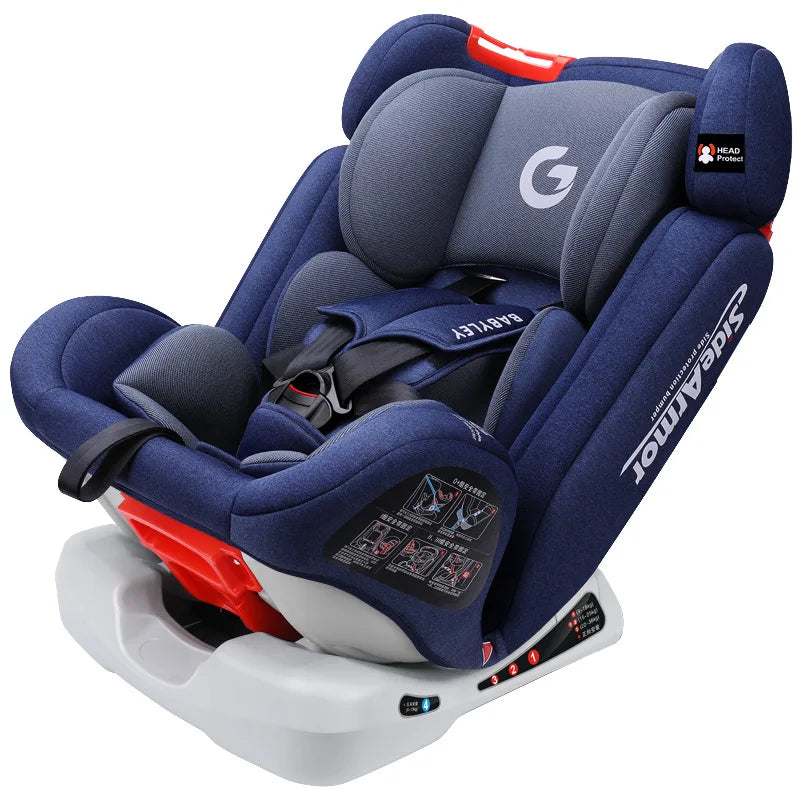 Baby Child Car Seat Can Sit and Lie Down Baby Car Can Sit and Lie Down Small Age Universal 0-4-7 -12 Years Old