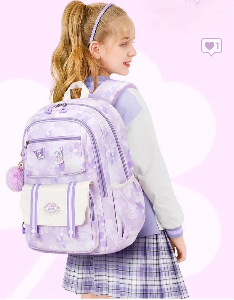 School Bags for Girls Primary School Backpacks Kids Waterproof Princess Backpack Children Cute Bookbag Mochilas Para Estudiantes - AIAZ