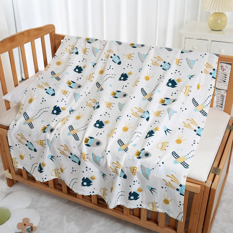 Newborn Delivery Room Bag, Soft and Skin-Friendly Baby Swaddle Wrap, Baby Bath Towel, Baby Blanket, Available in All Seasons