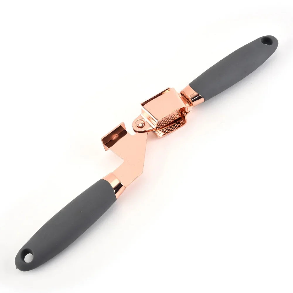 7PCS/Set Stainless Steel Garlic Press Pizza Cutter Kitchen Gadget Set Can Opener Potato Cooking Kitchenware