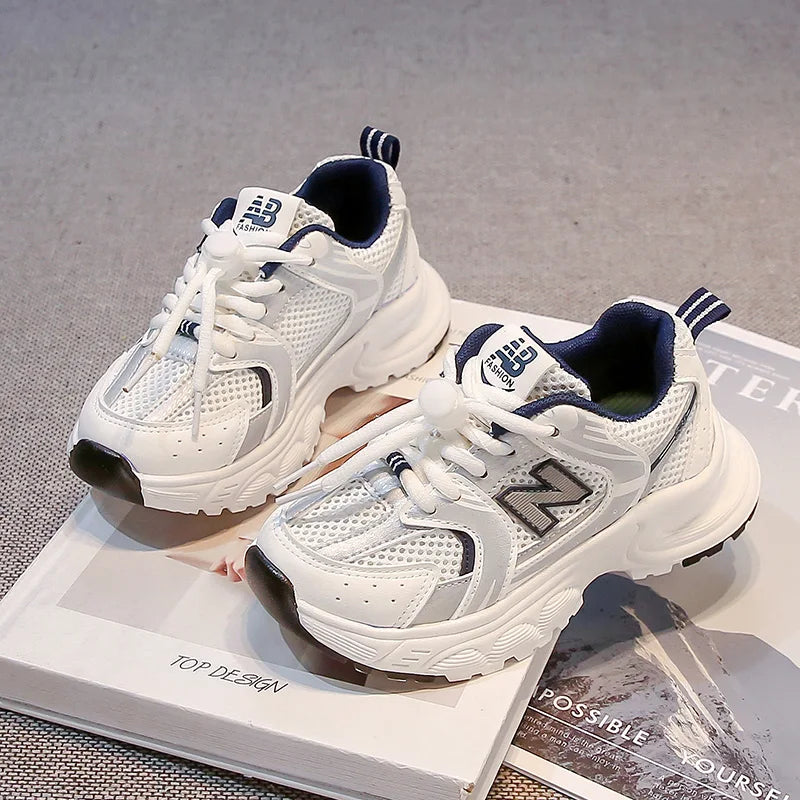 2025 Summer Children Boys Girls Non-Slip Lightweight Sports Casual Shoes Kids Toddler Unisex Breathable Lightweight Sneakers