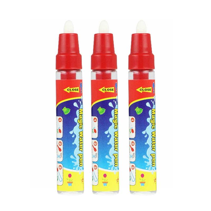 Doodle Pen Magic Pen Painting Mat Toys Pen Writing Mat Pen Water Drawing Toys Replacement Tool Educational Toys for Kids - AIAZ