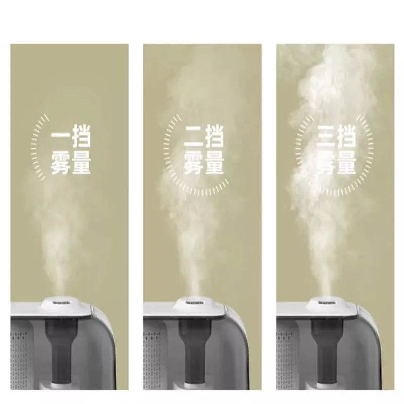 Humidifier, quiet and quiet bedroom, pregnant women and babies, air purification, sterilization, intelligent large spray humidif - AIAZ