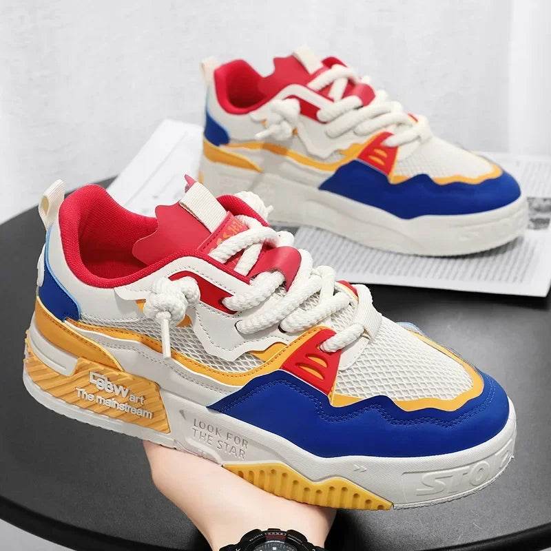Men Shoes Platform Male Sneakers 2025 New Vulcanized Shoes for Men Casual Running Shoes Large Size 45 46 Hot Sapatos Masculinos - AIAZ