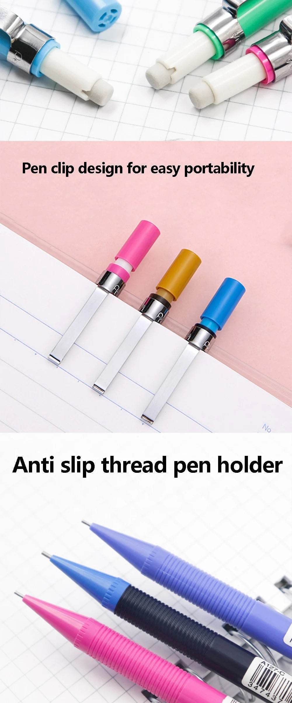 Japan Pentel Mechanical Pencil 0.5/0.7/0.9mm Drawing Office & School Supplies Stationery A125 127 129 School Acsesories School - AIAZ