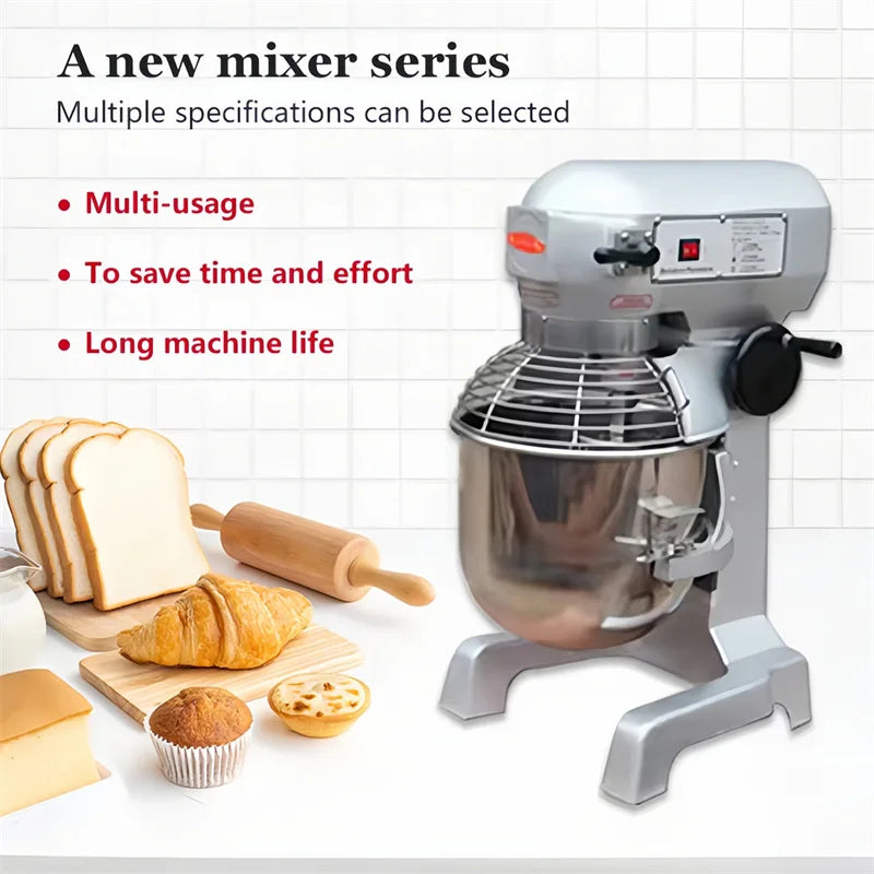 10L 20L 30L 40L Electric Kitchen Mixer Food Processors Portable Electric Mixer Hand Blender Home Appliance Mixing Equipment