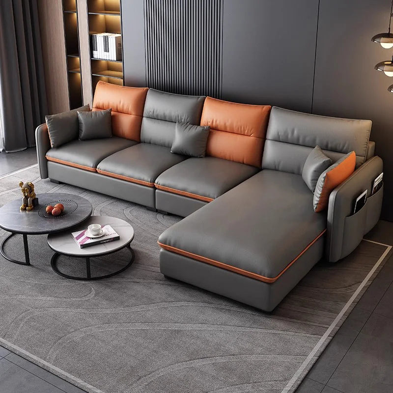 Modern Aesthetic Living Room Sofas Soft Cheap Chinese Save Space Lounge Living Room Sofas European Koltuk Takımı Home Furniture