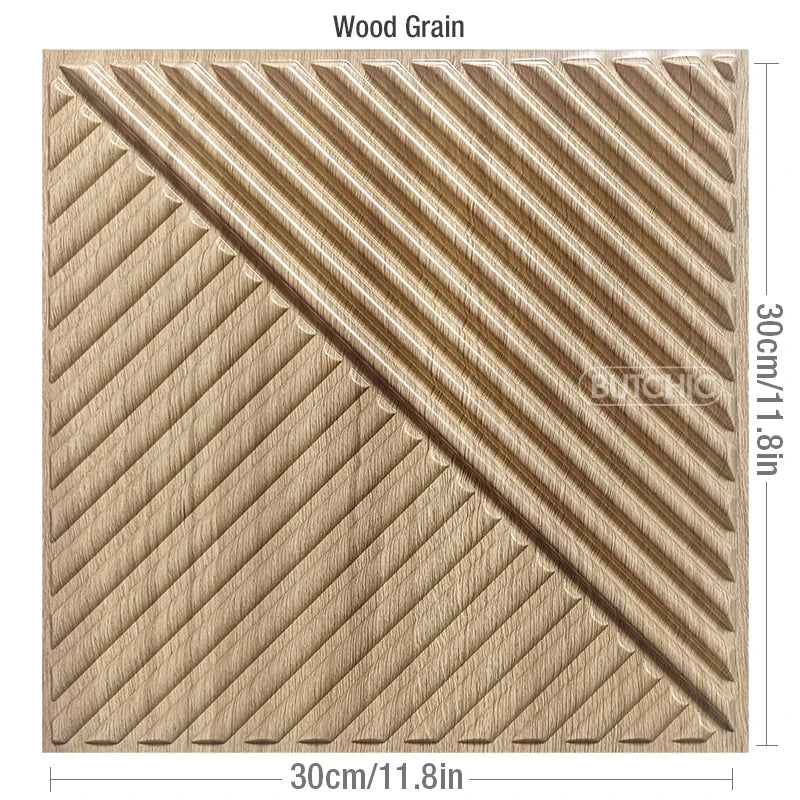 30x30cm 3D three-dimensional wall sticker decorative living room wallpaper mural waterproof 3d wall panel mold bathroom kitchen